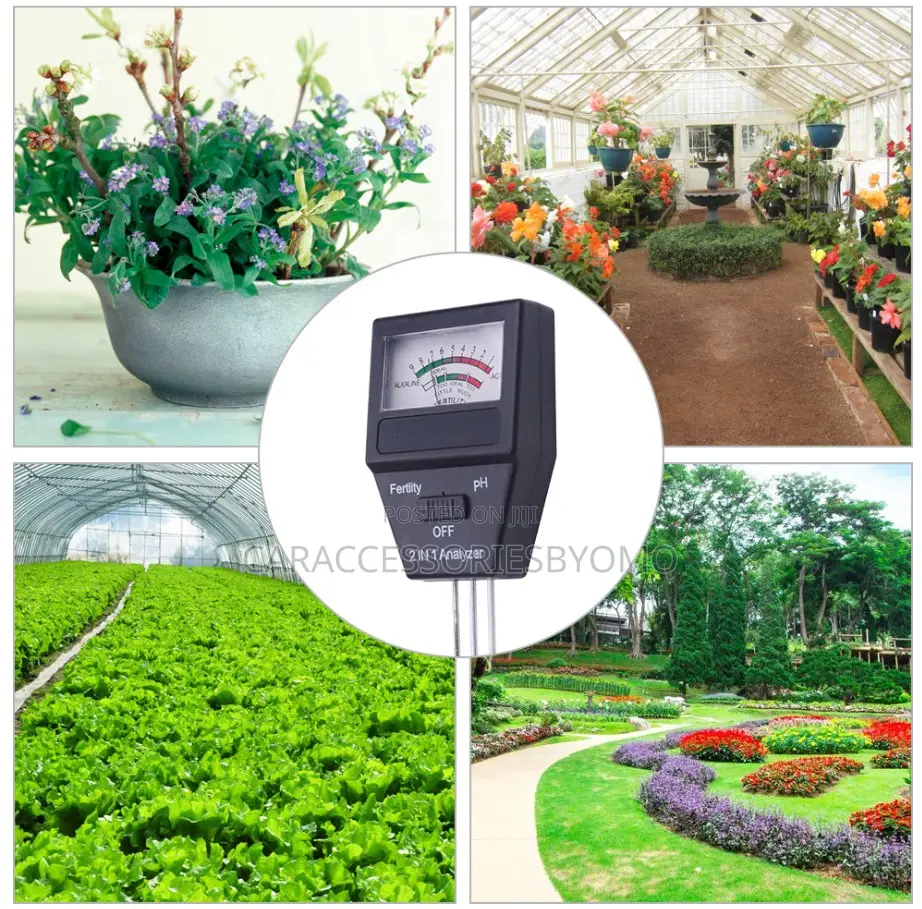 Three Probe Digital PH Meter