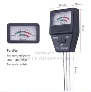 Three Probe Digital PH Meter