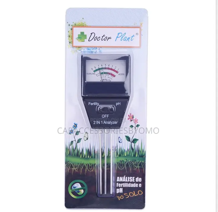 Three Probe Digital PH Meter
