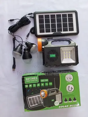 Solar Light With Radio 80w