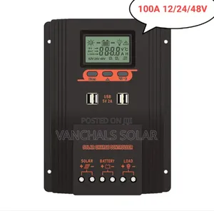 PWM Solar Charge Controller 100A 12/24/48v