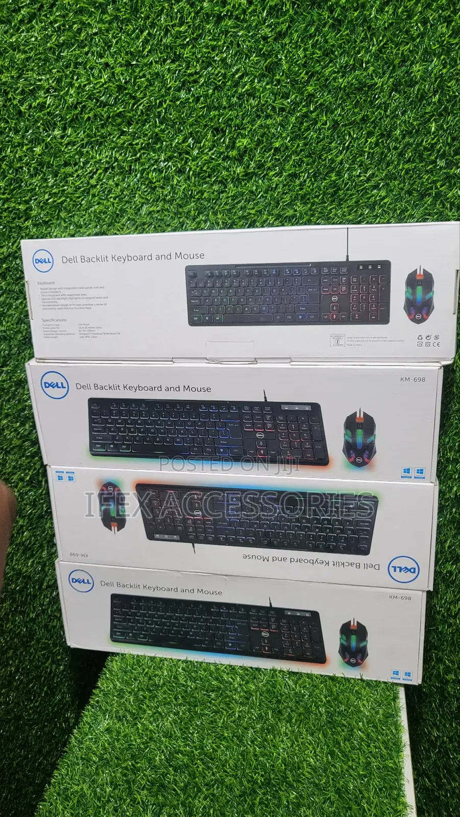 Dell Backlit Keyboard and Mouse