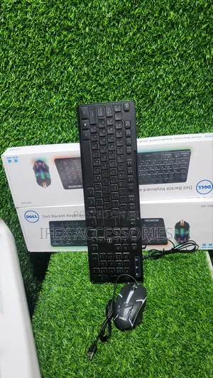 Dell Backlit Keyboard and Mouse