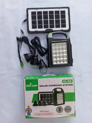 Solar Charging System and Light