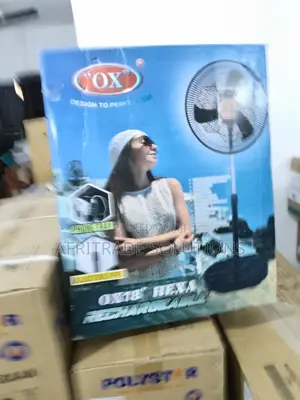 Power Freeze Rechargable Ox Fan