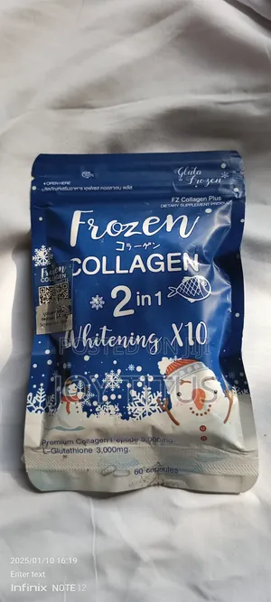 Frozen Collagen 2 in 1 Whitening X10