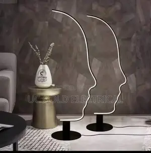 Nordic Human Face Led Floor Lamp