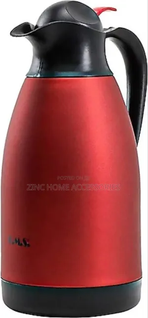 Oms Red 2lt Steel Thermos Features
