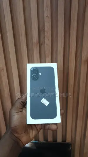 New Apple iPhone 16 128 GB Black