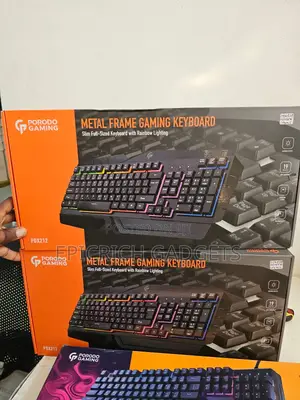 Porodo Pdx212 Metal Frame Gaming Keyboard