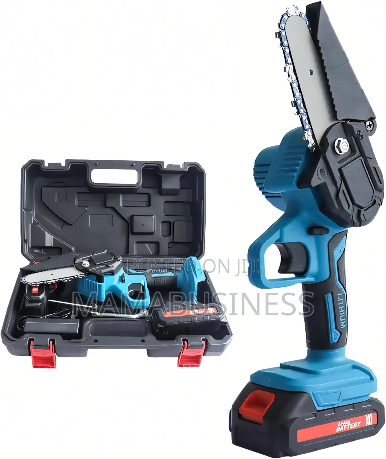 Rechargeable Trimming, Cutting and Sewing Chain Machine
