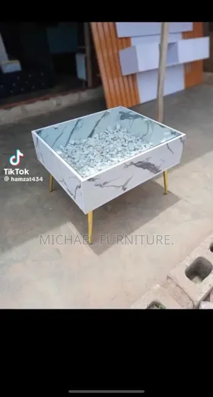 Glass 3 by 3 Designer Centre Table