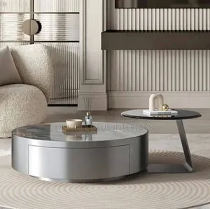 Contemporary 2in1 Round Center Table