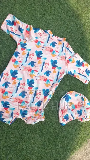 Swim Suite With Cap