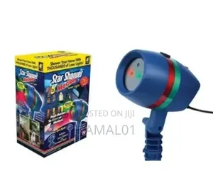 Star Shower L,Motion Laser Light,Bulbhead-Indoor Outdoor