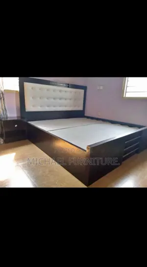 Furnished 6*6 Bedframe Made With Top Quality Material