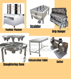 Set of Chicken Processing Equipment