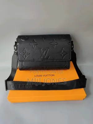 LV Crested Leather Bag