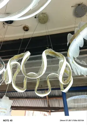 Dropping Chandelier 