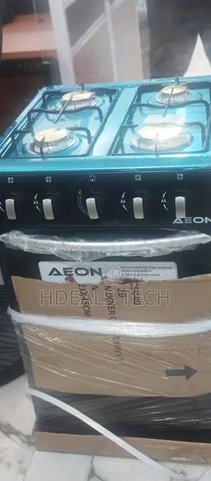 Aeon Smart Choice 4 Burner Gas Cooker Agc5040