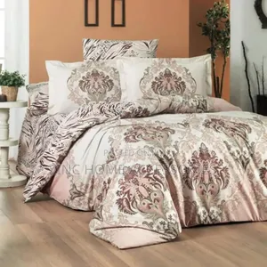 Maxstyle Poplin Satin Baroque Double Duvet Cover Set