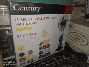 Century 18" Mist Rechargeable Fan