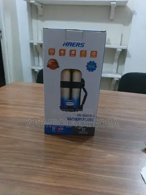 Haers Stainless Steel Hot/Cold Vacuum Food Flask 800ml