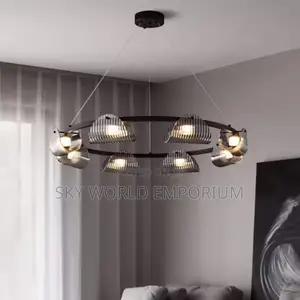 Luxury Black Crystal Chandelier