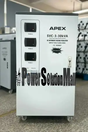 Apex 30kva 3-phase Servo Stabilizer