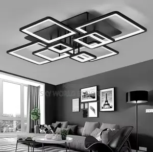 Modern Nordic Black Lighting Lustre Fixtures