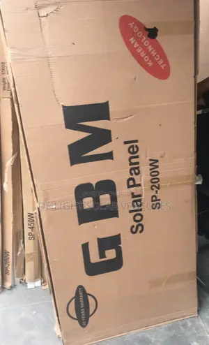 200w G B M Solar Panels New Much Available