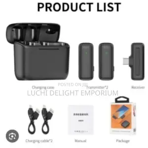 J13 iPhone Wireless Double Microphone With Noise Cancelation