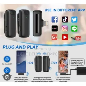 J13 iPhone Wireless Double Microphone With Noise Cancelation