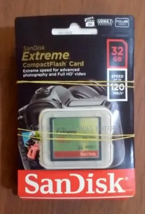 Sandisk 32gb Cf Memory Cards.