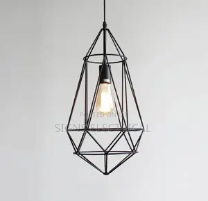Diamond Shaped Pendant Light