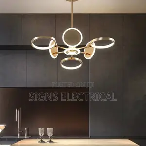 6 Ring Luxury Chandelier