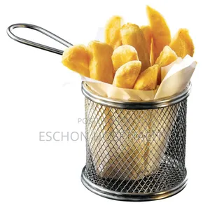 Chips French Fries Basket With Sauce Cup ( Medium)