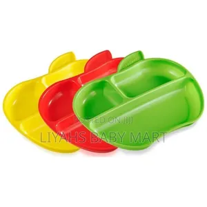 Munchkin 3-Compartment Baby Plates (6m+)