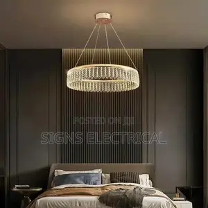 Modern Crystal LED Pendant Light