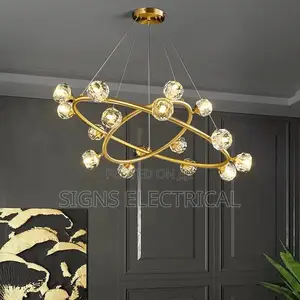 Modern LED Starry Sphere Ceiling Chandeliers