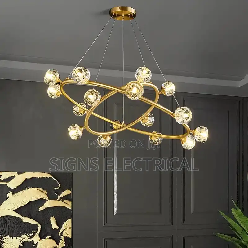 Modern LED Starry Sphere Ceiling Chandeliers