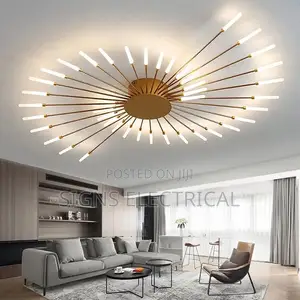Led Firework Chandelier