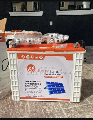 Best Solar Battery Vendor. 220ah Pelicity Tubular Battery