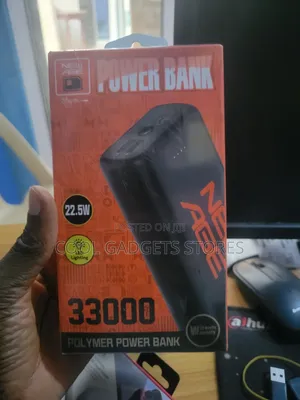 New Age 33000mah Power Bank Type C Input Output