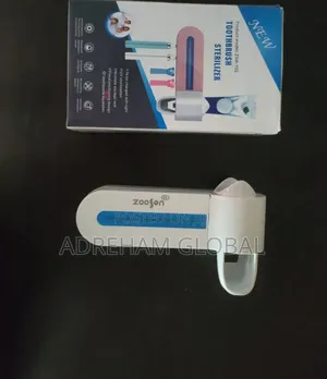 Toothbrush Sterilizer With Toothpaste Dispenser .