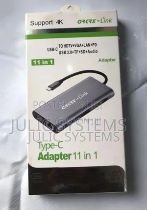 Orcrx Link USB Type-C 11 in 1 Adapter