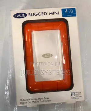 Lacie 4tb Rugged Mini Usb 3.2 Gen 2x2 External