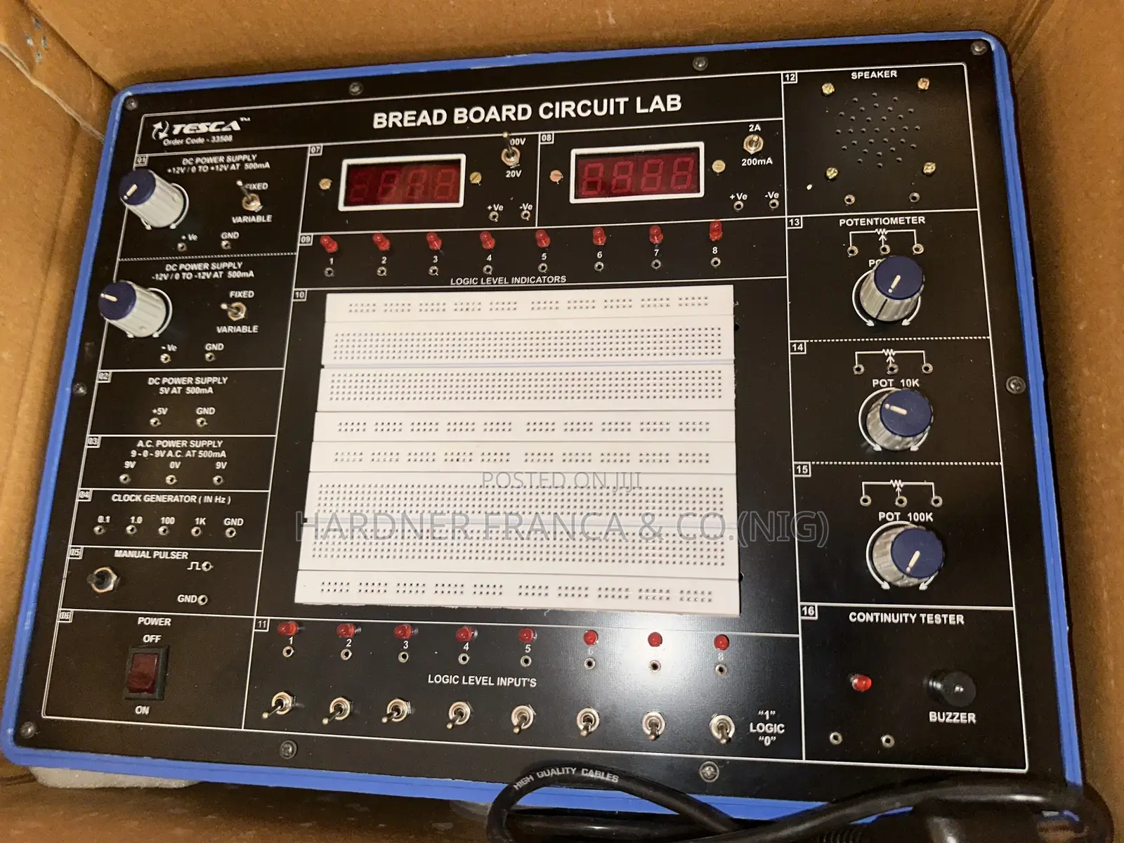 Bread Board Circuit Lab Trainer