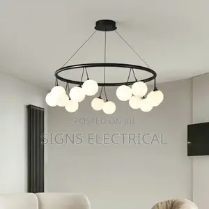 Modern Glass Chandelier