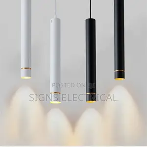 Lighting LED Cylindrical Long Tube Pendant